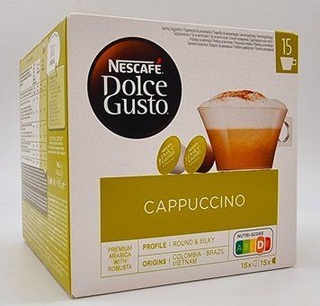 Кофе в капсулах Nescafe Dolce Gusto Cappuccino XL 30 шт.(15 порций) 0590 фото