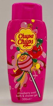 Гель для душу Chupa Chups Bath & Shower Gel "Strawberry Swirl", 300 мл 1032 фото