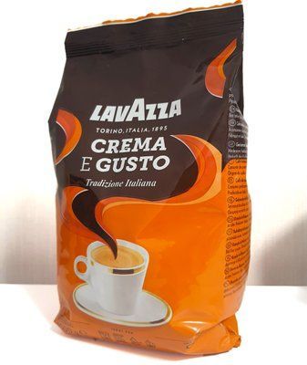 Кава в зернах "Lavazza Crema e Gusto" Tradizione Italiana 1 кг Польща 0392 фото