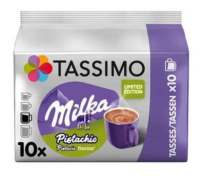 Гарячий шоколад у капсулах Tassimo Milka Pistachio Limited Edition 10 шт. 5364 фото