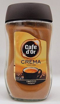 Кава розчинна "Cafe d'Or Crema" (Кафе Дор) 160г Польща 5048 фото