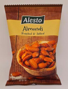 Горіхи Almonds Alesto Мигдаль "Смажений та солоний" 150 грам 5100 фото