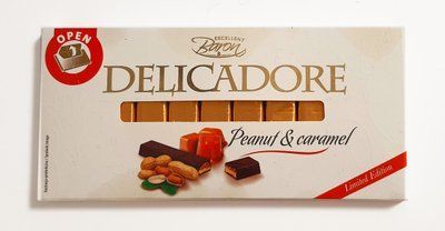 Шоколад Baron "Delicadore" з горіхами та карамеллю Польща 200 грам 1453919870 фото