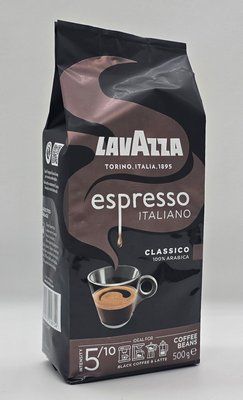 Кава в зернах "Lavazza Espresso Italiano" 500 грамів Італія 100% арабіка 0940 фото