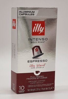 Кава в капсулах Illy INTENSO Bold Roast Espresso 10 шт. NESPRESSO 0622 фото