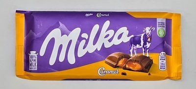 Молочний шоколад Milka Caramel 100г 5033 фото