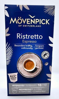 Кава у капсулах NESPRESSO Movenpick Ristretto Espresso 10 шт 5220 фото