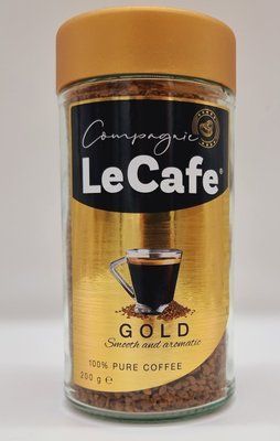 Кава розчинна "LeCafe Gold" 200г Польща 0614 фото