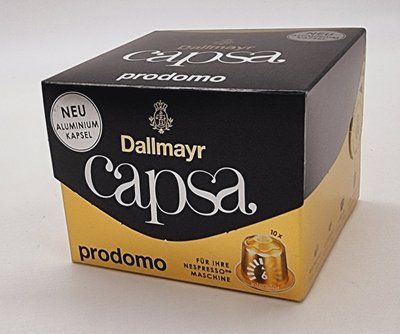 Кава в капсулах Dallmayr NESPRESSO Capsa Prodomo &mdash; 10 шт. 0248 фото