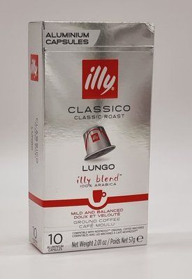 Кава в капсулах Illy Lungo Classico 10 шт. NESPRESSO 0430 фото