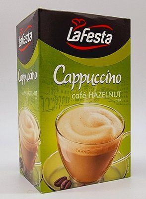 Кавовий напій La Festa Cappuccino cafe Hazelnut 10х12.5г 0064 фото