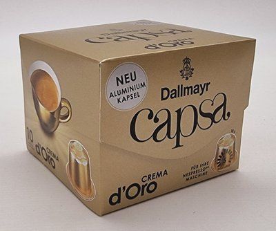 Кава в капсулах Dallmayr NESPRESSO Capsa Crema d'Oro &mdash; 10 шт. 0251 фото