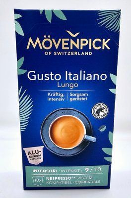 Кава у капсулах NESPRESSO Movenpick Gusto Italiano Lungo 10 шт 5218 фото