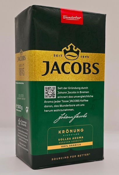 Кава мелена Jacobs Kronung(Якобс Королівський) 500г Німеччина 0112 фото