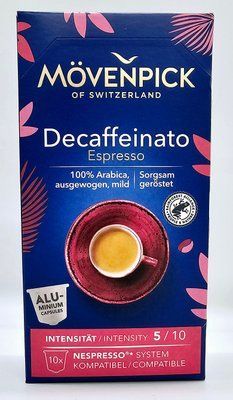 Кава у капсулах NESPRESSO Movenpick Decaffeinato Espresso 10 шт 5217 фото