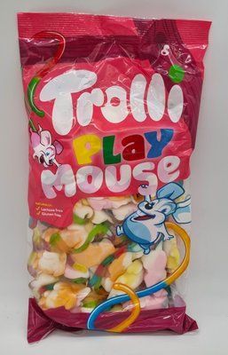 Желейні цукерки Trolli Play Mouse 1000г, Німеччина 440 фото