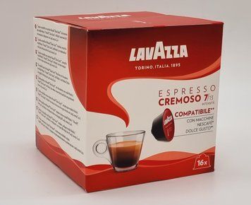 Кава в капсулах Lavazza Dolce Gusto Espresso Cremoso 16 шт. 0402 фото