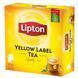 Чай чорний Lipton Yellow Label, 100 пакетиків 5319 фото 2