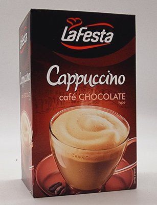 Кавовий напій La Festa Cappuccino cafe Chocolate 10х12.5г 0069 фото