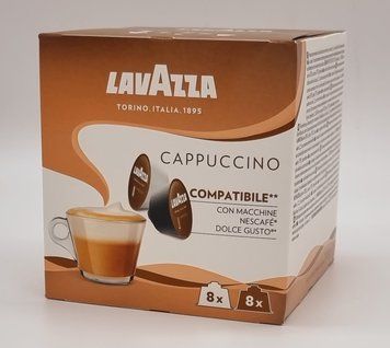 Кава в капсулах Lavazza Dolce Gusto Cappuccino 16 шт. 0287 фото