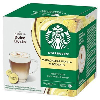 Кофе в капсулах Starbucks "Dolce Gusto" Madagascar Vanilla Macchiato 12 шт. 0806 фото