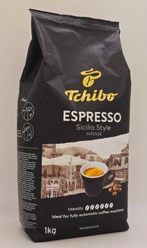 Кава в зернах Tchibo Espresso Sicilia Style 1 кг Німеччина 5079 фото