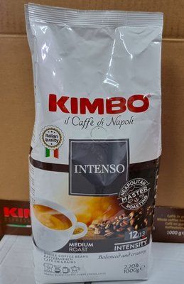 Кофе в зёрнах Kimbo Intenso 1кг Италия 0581 фото