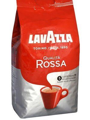 Кава в зернах "Lavazza Qualita Rossa" 1 кг Польща 0386 фото