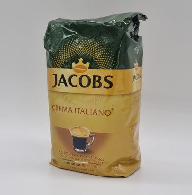 Кава в зернах Jacobs Crema Italiano 1 кг Німеччина 1633403773 фото