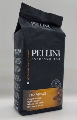 Кава у зернах Pellini Espresso Bar №82 Vivace 1 кг Італія 0896 фото