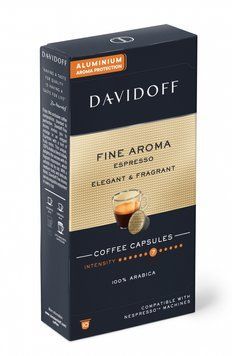Кава у капсулах NESPRESSO Davidoff Fine Aroma Espresso 10 шт 5270 фото