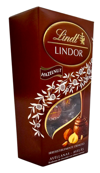 Цукерки Lindt Lindor Hazelnut з фундуком 200 г Італія 5118 фото
