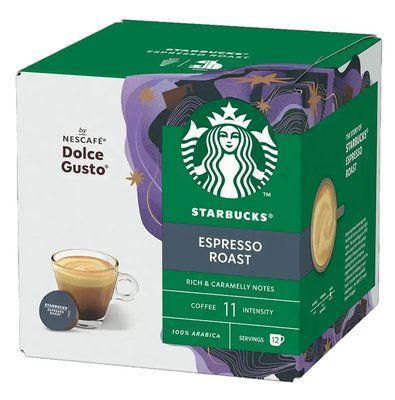 Кава у капсулах "Dolce Gusto" Starbucks Espresso Roast 12 шт. 0973 фото