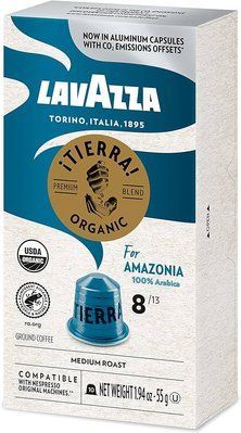 Кофе в капсулах Lavazza NESPRESSO Tierra For Amazonia 100% Arabica 10 шт. 0930 фото