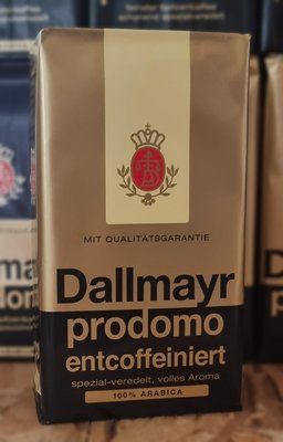 Кава мелена без кофеїну Dallmayr Prodomo Entcoffeiniert 500г Німеччина 0100 фото