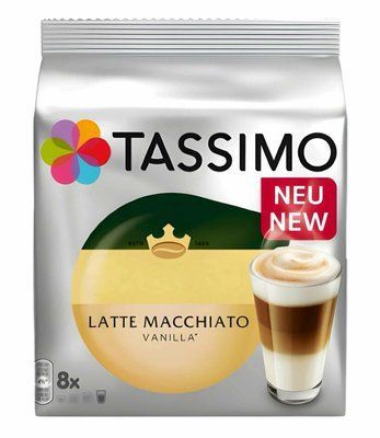 Кава у капсулах TASSIMO Latte Macchiato Vanilla 8 порцій. 5242 фото