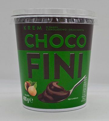 Шоколадно-горіхова паста Chocofini 400г 5026 фото