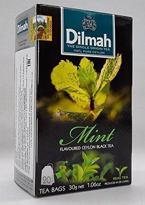Чай цейлонський "Dilmah" М'ята 20 пак/пач 30 грамів 0851 фото