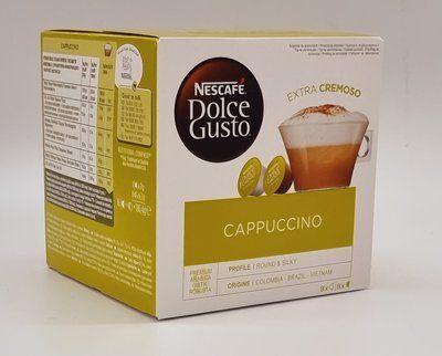 Кава в капсулах Nescafe Dolce Gusto Cappuccino 16 шт. 0294 фото