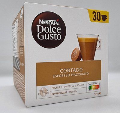 Кофе в капсулах Nescafe Dolce Gusto Cortado Espresso Macchiato XL 30 шт. 0593 фото