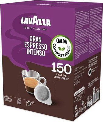 Кава в чалдах/молодозах Lavazza Gran Espresso Intenso 150 шт. E.S.E. (44 мм) 0596 фото