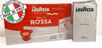 Кава мелена "Lavazza Qualita Rossa" 250 грам Італія  0078 фото