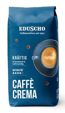Кава в зернах Eduscho Caffe Crema Kraftig 1 кг Німеччина 5185 фото