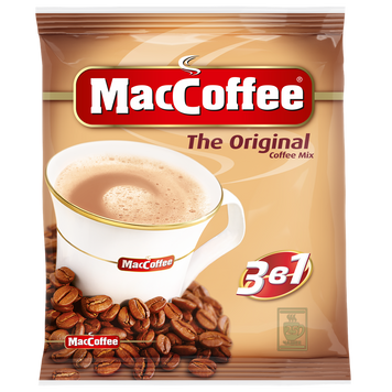 Кофе "MacCoffee" Маккофе 3в1 Original 25 шт 0029 фото