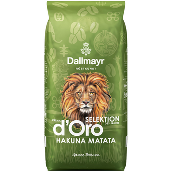 Кофе в зёрнах Dallmayr Selection D'Oro Hakuna Matata 1 кг Германия 100% арабика 1584707784 фото