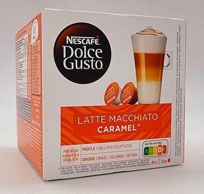 Кофе в капсулах Nescafe Dolce Gusto Latte Macchiato Caramel 16 шт. 0302 фото