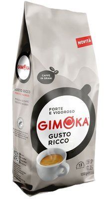 Кофе в зёрнах Gimoka Gusto Ricco Bianco 1 кг Италия 0111 фото