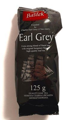 Чай "Bastek" Earl Grey 125 грамм (Бастек с бергамотом) Польша 5112 фото