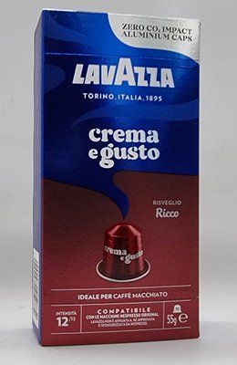 Кава у капсулах Lavazza NESPRESSO Crema e Gusto Ricco 10 шт. 0818 фото