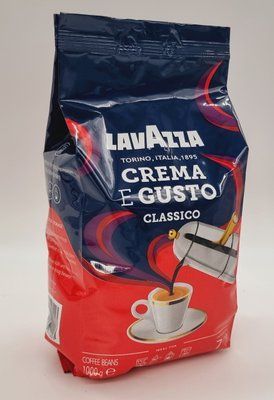 Кава в зернах Lavazza Crema e Gusto Classico 1 кг Польща 0391 фото